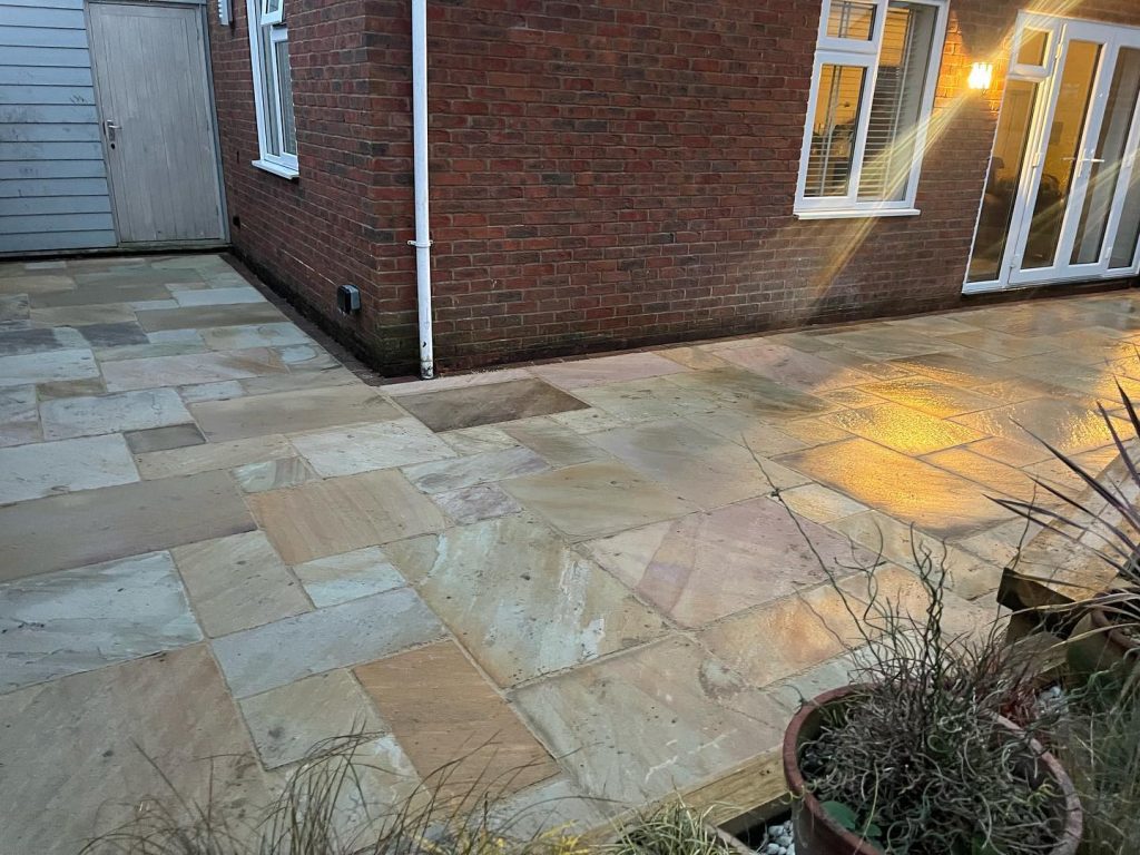 Indian Sandstone Patios Fareham